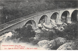 Ligne De Castres à Murat - Pont Sur Le Gijou - Très Bon état - Andere & Zonder Classificatie