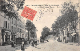 CHARENTON - Rue De Saint Mandé Et Rue Des Quatre Vents - Très Bon état - Charenton Le Pont