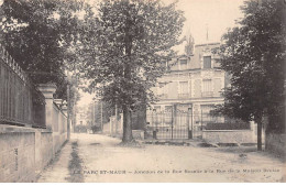 Le Parc SAINT MAUR - Jonction De La Rue Rosalie à La Rue De La Maison Brulée - Très Bon état - Saint Maur Des Fosses