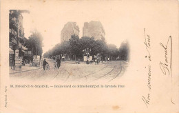 NOGENT SUR MARNE - Boulevard De Strasbourg Et La Grande Rue - Très Bon état - Nogent Sur Marne