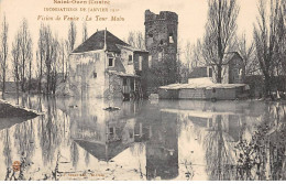 SAINT OUEN Illustré - Inondations De Janvier 1910 - Vision De Venise - La Tour Mahu - Très Bon état - Saint Ouen