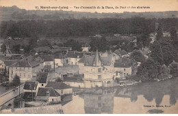 MORET SUR LOING - Vue D'ensemble De La Place - état - Moret Sur Loing