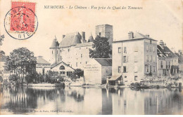 NEMOURS - Le Château - Vue Prise Du Quai Des Tanneurs - Très Bon état - Nemours