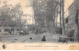 FONTAINEBLEAU - Avenue De La Gare - Très Bon état - Fontainebleau