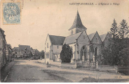 SAINT WANDRILLE - L'Eglise Et Le Village - Très Bon état - Saint-Wandrille-Rançon