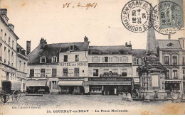 GOURNAY EN BRAY - La Place Nationale - état - Gournay-en-Bray