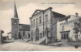 MARTIGNY LES BAINS - Eglise E Mairie - Très Bon état - Altri & Non Classificati