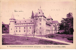 VILLEFRANCHE DE ROUERGUE - Le Château De Loc Dieu - Très Bon état - Villefranche De Rouergue