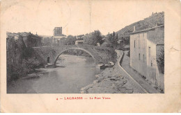 LAGRASSE - Le Pont Vieux - état - Andere & Zonder Classificatie