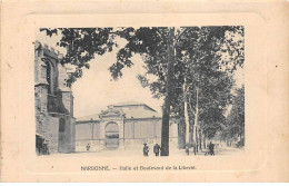 NARBONNE - Halle Et Boulevard De La Liberté - Très Bon état - Narbonne