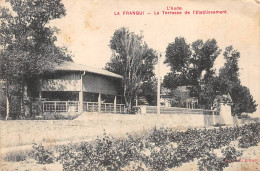 LA FRANQUI - La Terrasse De L'Etablissement - état - Andere & Zonder Classificatie