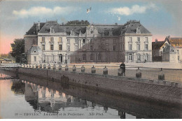 TROYES - Le Canal Et La Préfecture - Très Bon état - Troyes