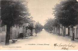 VALREAS - L'Avenue D'Orange - état - Valreas