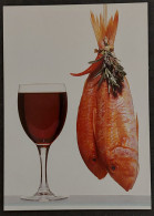 Carte Postale - Côtes Du Roussillon & Côtes Du Roussillon Villages Wines (verre De Vin Rouge) No Red Herrings,... - Advertising