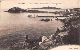 GIENS - La Tour Fondue - Embarcadère Pour Porquerolles - Très Bon état - Other & Unclassified