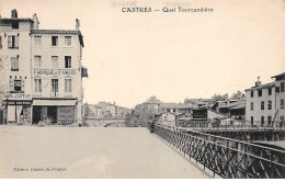CASTRES - Quai Tourcandière - Très Bon état - Castres