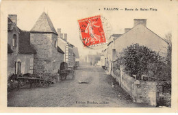 VALLON - Route De Saint Vitte - Très Bon état - Other & Unclassified