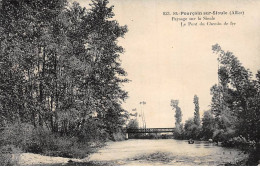 SAINT POURCAIN SUR SIOULE - Paysage Sur La Sioule - Le Pont Du Chemin De Fer - Très Bon état - Sonstige & Ohne Zuordnung