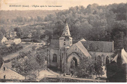 MONTAIGU - L'Eglise Après Le Bombardement - état - Sonstige & Ohne Zuordnung