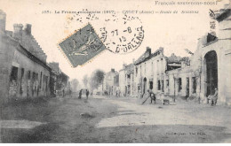 La France Reconquise 1917 - CROUY - Route De Soissons - Très Bon état - Autres & Non Classés