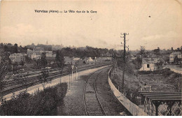 VERVINS - La Ville Vue De La Gare - état - Vervins