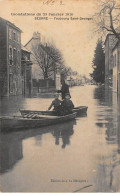 SEURRE - Inondations Du 23 Janvier 1910 - Faubourg Saint Geogres - Très Bon état - Altri & Non Classificati