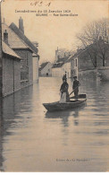 SEURRE - Inondations Du 23 Janvier 1910 - Rue Saint Clair - Très Bon état - Otros & Sin Clasificación