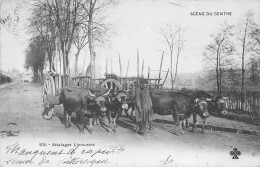 Scène Du Centre - Attelages Limousins - Très Bon état - Sonstige & Ohne Zuordnung