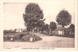 CHARENTON DU CHER - Avenue De La Gare - Très Bon état - Other & Unclassified