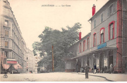 ASNIERES - La Gare - Très Bon état - Asnieres Sur Seine