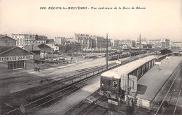 BECON LES BRUYERES - Vue Intérieure De La Gare De Bécon - Très Bon état - Other & Unclassified