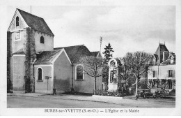 BURES SUR YVETTE - L'Eglise Et La Mairie - Très Bon état - Bures Sur Yvette