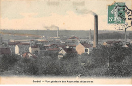 CORBEIL - Vue Générale Des Papeteries D'Essonnes - Très Bon état - Corbeil Essonnes