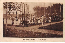 LANGRUNE SUR MER - Dans Les Jardins Du Tennis Club - état - Other & Unclassified