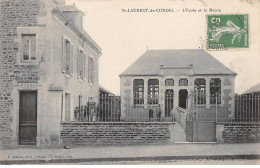 SAINT LAURENT DE CONDEL - L'Ecole Et La Mairie - Très Bon état - Autres & Non Classés