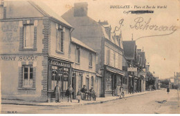 HOULGATE - Place Et Rue Du Marché - Café Bonnement - Très Bon état - Houlgate