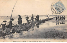 TROUVILLE SUR MER - Petits Pêcheurs De Moules Et De Crevettes - Très Bon état - Trouville