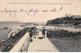 ANTIBES - Parc Du Grand Hôtel Du Cap, Les Iles Sainte Marguerite, Batterie De Graillon - état - Antibes - Les Remparts