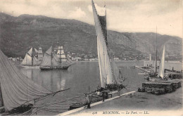 MENTON - Le Port - Très Bon état - Menton