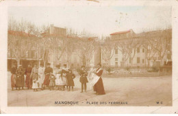 MANOSQUE - Place Des Terreaux - état - Manosque