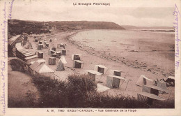 ERQUY CAROUAL - Vue Générale De La Plage - Très Bon état - Erquy