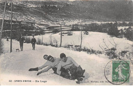 Sports D'Hiver - En Luge - Très Bon état - Otros & Sin Clasificación