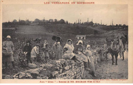 Les Vendanges En Bourgogne - Aux " Cras " - Domaine De MM. Boulevard Père Et Fils - Très Bon état - Sonstige & Ohne Zuordnung