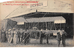 Les Hangars Démontables " BESSONNEAU " Au Meeting D'Aviation D'Anjou - 1910 - Très Bon état - Autres & Non Classés