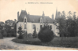 MAURE - Château De Krapneuc - Très Bon état - Andere & Zonder Classificatie