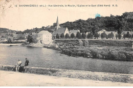 SAVONNIERES - Vue Générale, Le Moulin, L'Eglise Et Le Quai - Très Bon état - Otros & Sin Clasificación