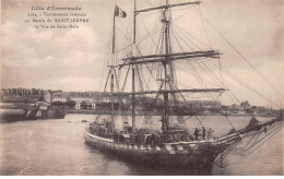 Terreneuvas Rentrant Au Bassin De SAINT SERVAN Et Vue De Saint Malo - Très Bon état - Saint Servan