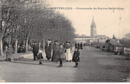 MONTPELLIER - Promenade Du Peyrou Saint Anne - Très Bon état - Montpellier