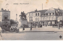 COGNAC - Place François 1er - état - Cognac