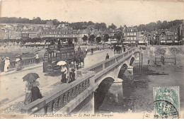 TROUVILLE SUR MER - Le Pont Sur La Toucques - Très Bon état - Trouville